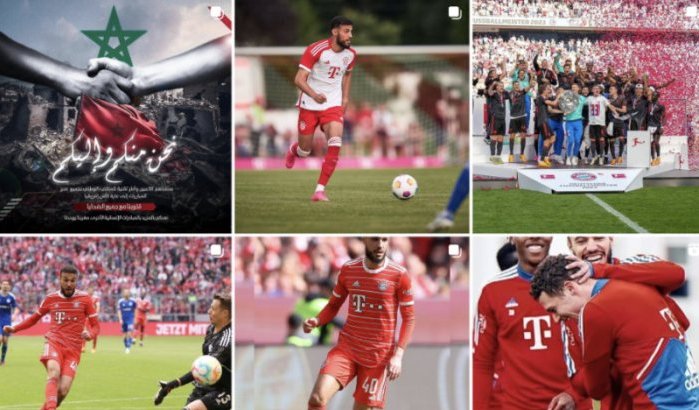 Instagram-account Noussair Mazraoui gehackt
