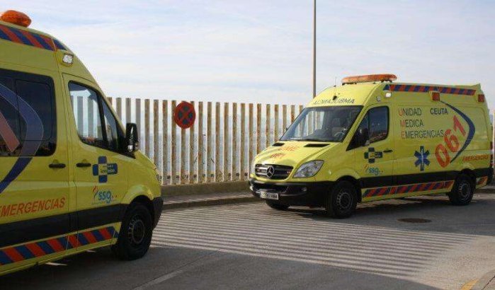 Grensovergang Sebta even open om lichaam overleden man door te laten
