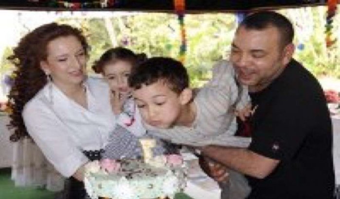 Prins Moulay Hassan viert 9de verjaardag 