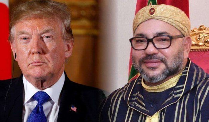 Donald Trump spreekt Koning Mohammed VI