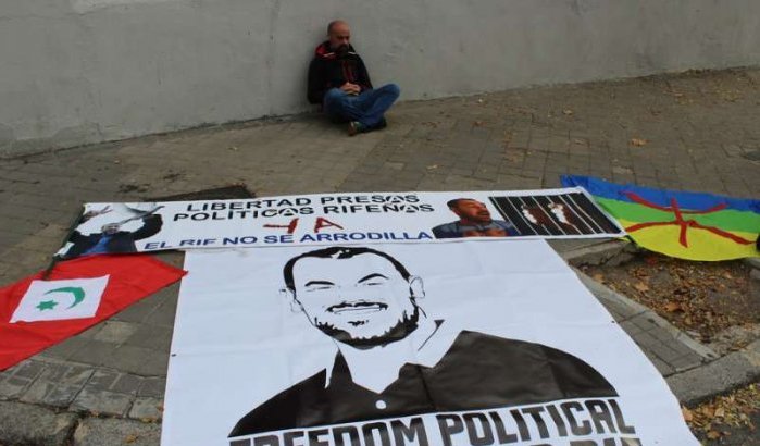 Marokkanen in Utrecht in hongerstaking voor Hirak-gevangenen