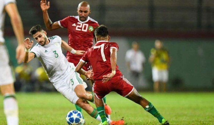 Voetbalwedstrijd Marokko-Algerije vandaag