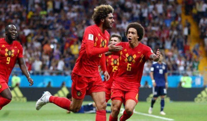 België naar kwartfinale WK dankzij Fellaini en Chadli