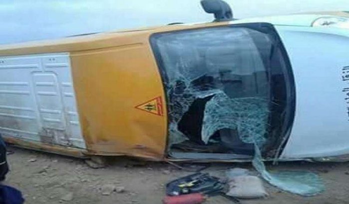 Vreselijk ongeval met schoolbus in Azilal