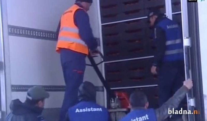 Marokkaanse politie onderschept record hoeveelheid drugs (video)