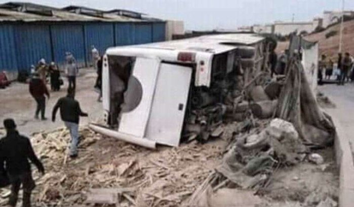 Marokko: zwaar ongeval met bus in Agadir, 2 doden en 26 gewonden