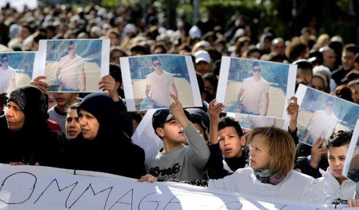 Duizend mensen brengen laatste hulde aan in Frankrijk vermoorde Marokkaan