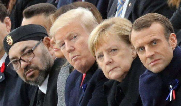 Angela Merkel in Marokko op 10 december