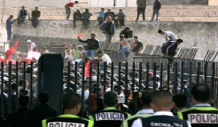Spanje ​​klaagt over geweld bij grens Melilla 