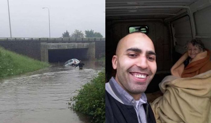 Fouad redt bejaard koppel van verdrinkingsdood in België