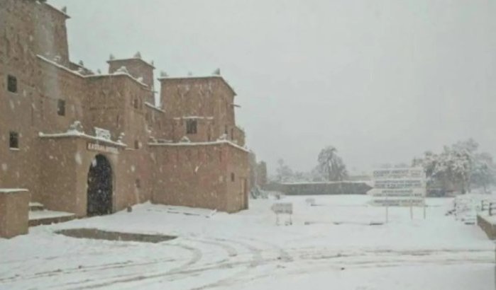 Weerwaarschuwing in Marokko: forse windstoten en sneeuwval