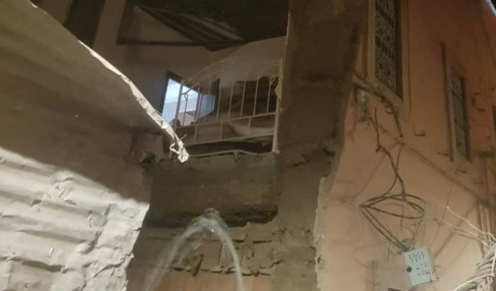 Hotel in Marrakech ingestort