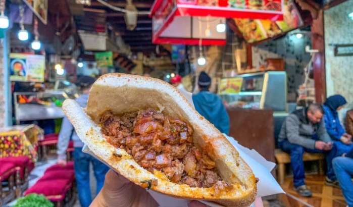 Marokko: zwijnenvlees in sandwiches Gadiris?