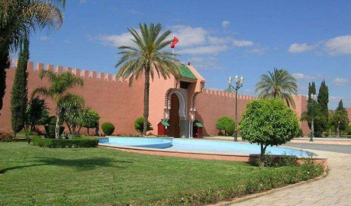 Koninklijke garde paleis Marrakech geschorst