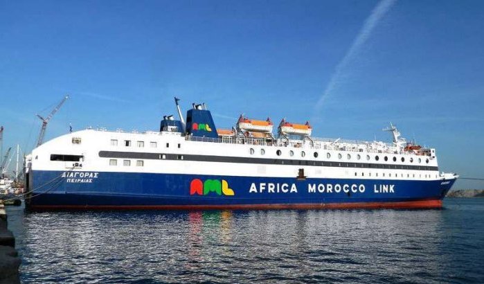 Tweede boot Africa Morocco Link in gebruik