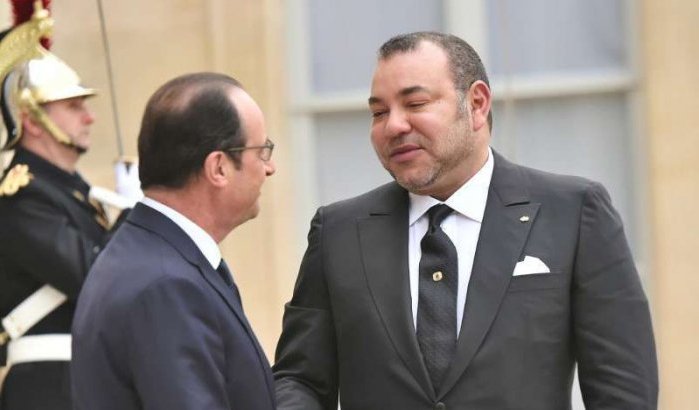 Foto's: ontmoeting Koning Mohammed VI François Hollande