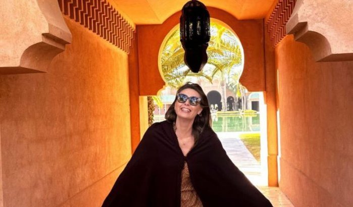 Maria Sharapova geniet van traditioneel Marokko (foto's)
