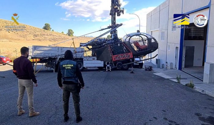 Narco-helikopters tussen Marokko en Spanje: 150.000 euro per vlucht