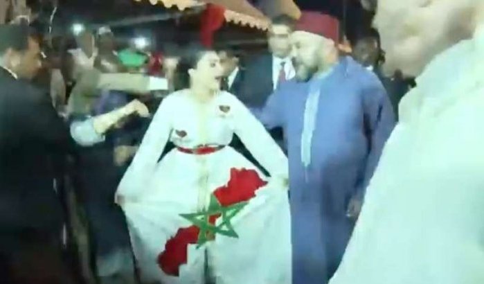 Marokkaanse heeft unieke verrassing voor Koning Mohammed VI (video)