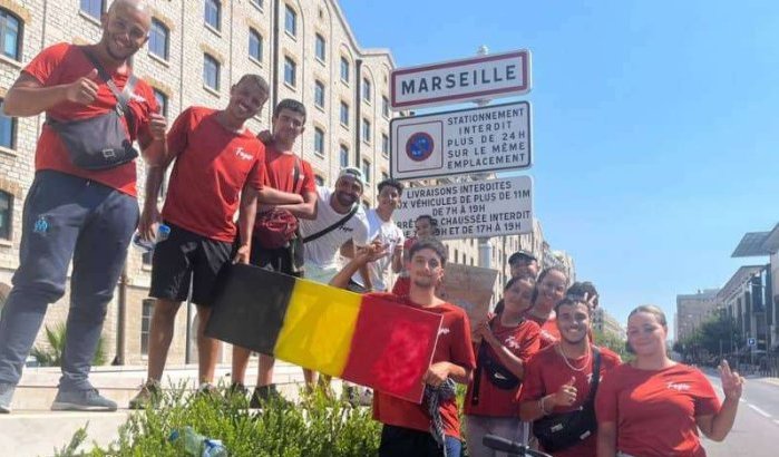 Fietsende jongeren uit Molenbeek bijna in Marokko