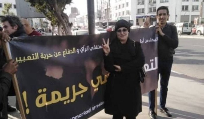 Marokkaanse activiste Saida Al-Alami tot twee jaar cel veroordeeld