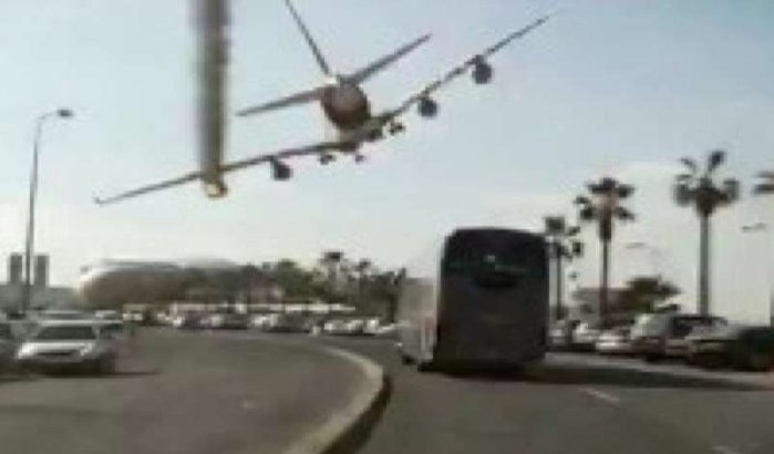 Vliegtuig crasht op Morocco Mall