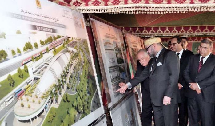 Koning Mohammed VI lanceert bouw busstation en andere projecten in Rabat