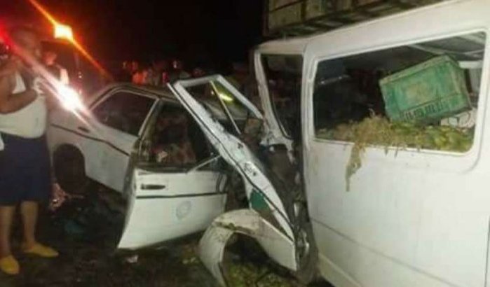 Twee doden en vijf gewonden bij zwaar ongeval in Sidi Allal Bahraoui