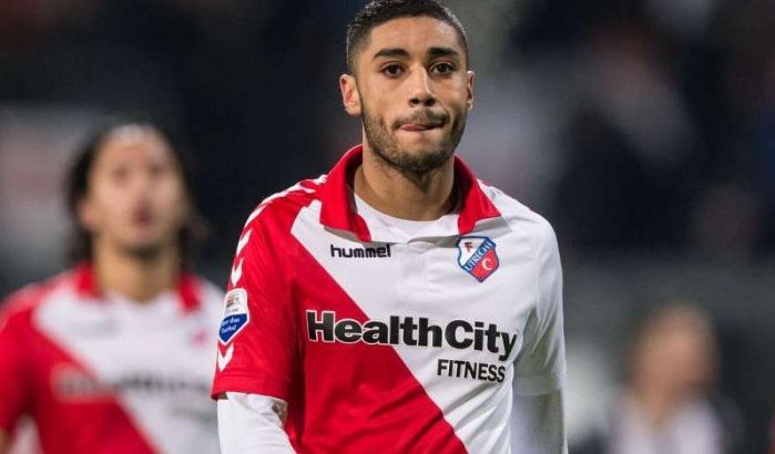 FC Utrechter Anouar Kali breekt kaak ploeggenoot