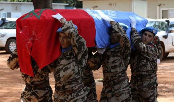 Marokkaanse Blauwhelm overleden in Centraal-Afrika
