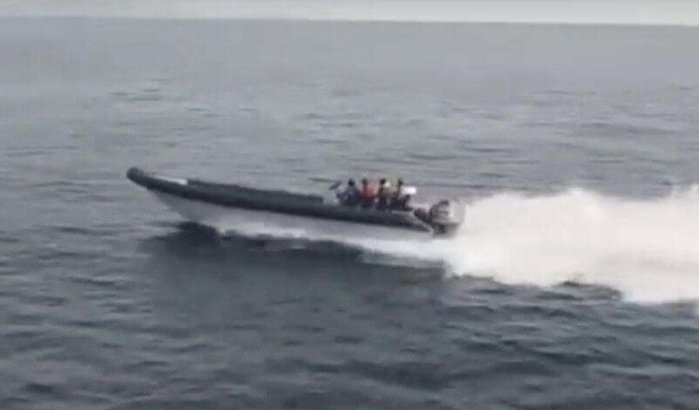 Marokko: achtervolging tussen helikopter koninklijke marine en boot