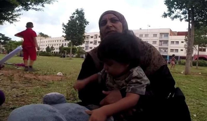 Amine sprak met Syrische vluchtelingen in Nador