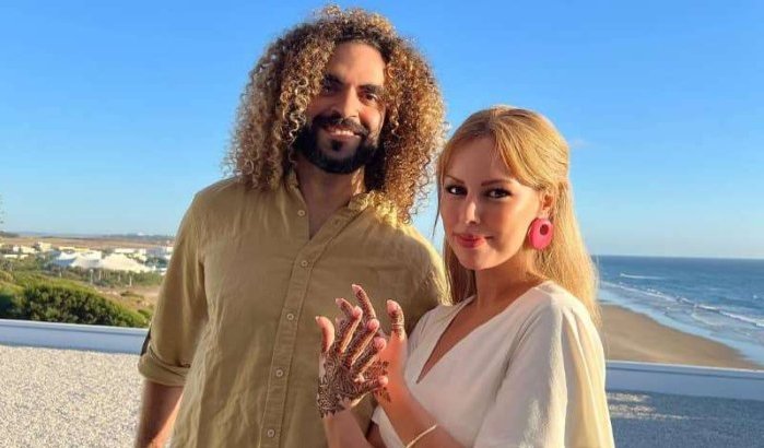 Adil El Arbi en Loubna Khalkhali vieren bruiloft in Tanger (foto's)