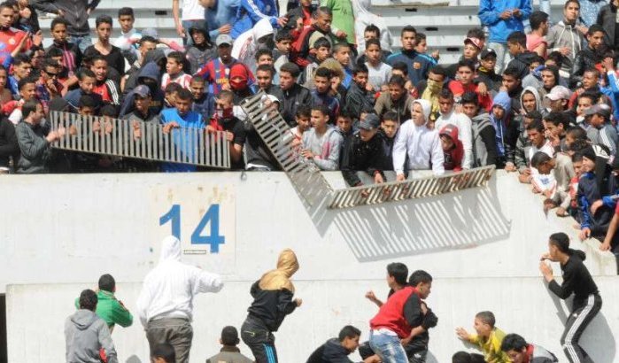 Opnieuw hooligans cel in in Casablanca