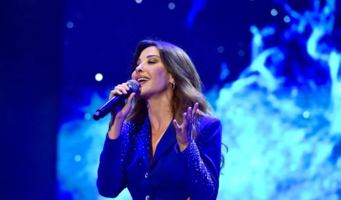 Nancy Ajram weigert Marokkaanse vlag op Mawazine Festival