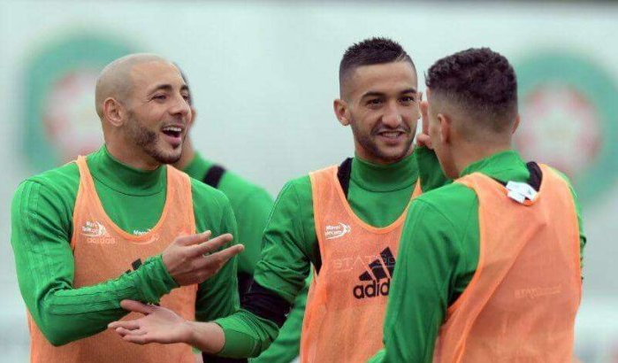 Nordin Amrabat traint terug met de Atlas Leeuwen