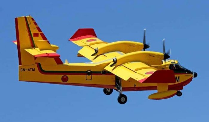 Chefchaouen: blusvliegtuigen ingezet om bosbranden te bestrijden