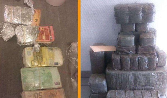 Frankrijk: ton cannabis uit Marokko met waarde van 3 miljoen euro vernietigd