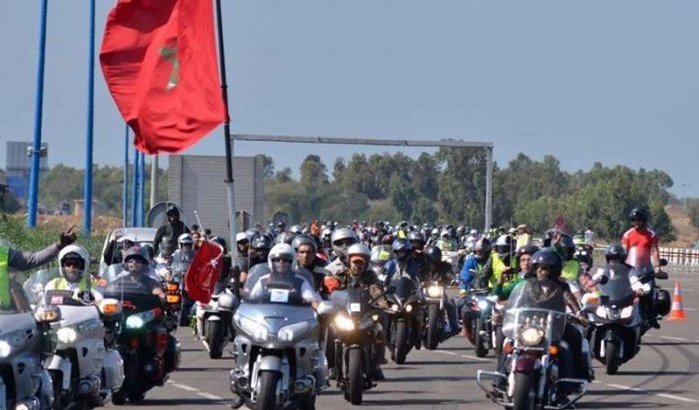 Gigantische Harley Davidson parade in Casablanca (video)