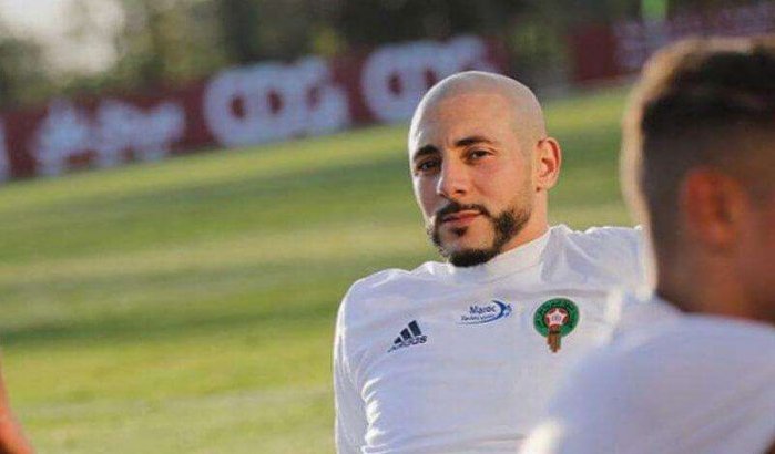 Marokkaanse internationals trainen thuis