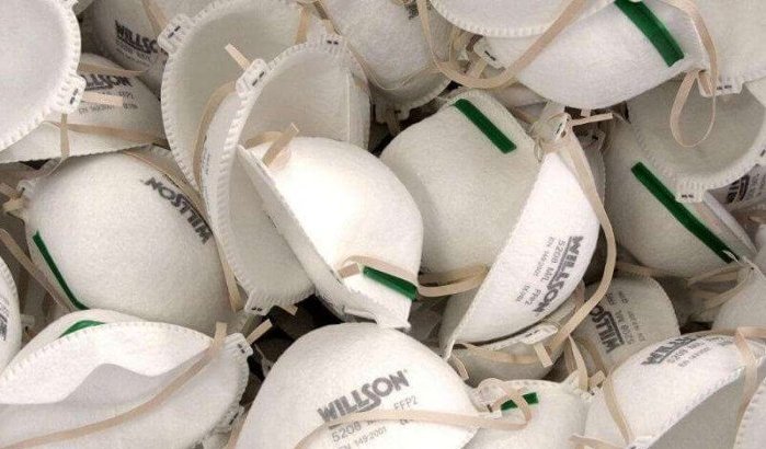 Marokkaanse douane neemt 2 miljoen mondkapjes in beslag