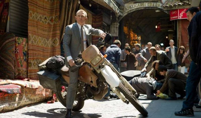 Filmcrew James Bond terug in Marokko