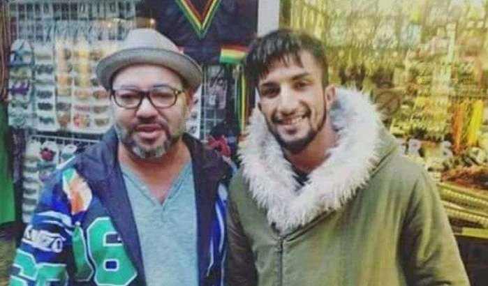 Opnieuw foto van Koning Mohammed VI met fan gedeeld