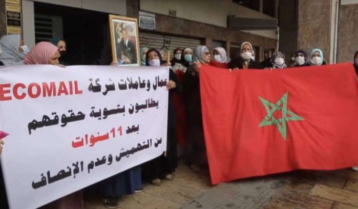 4000 dirham voor 30 jaar werk: slachtoffers vragen hulp Mohammed VI (video)