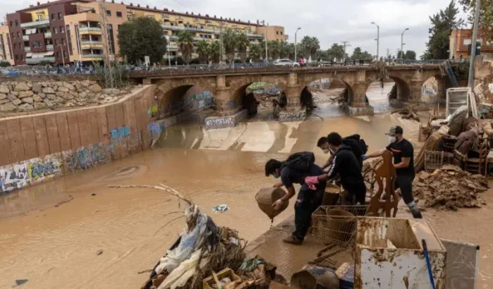 Overstromingen Spanje: Marokkanen voor wederopbouw Valencia?