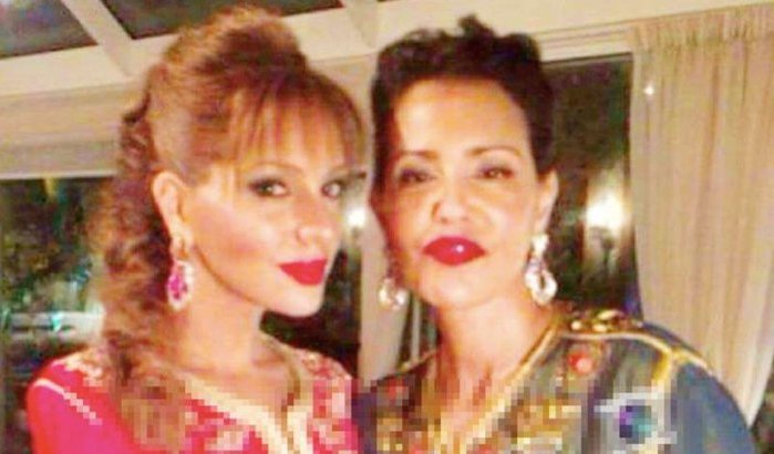 Foto van Lalla Soukaina kort na haar bevalling