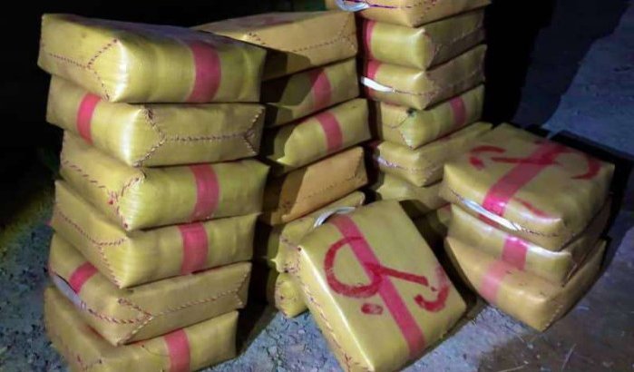 Nador: 469 kilo drugs onderschept, twee arrestaties