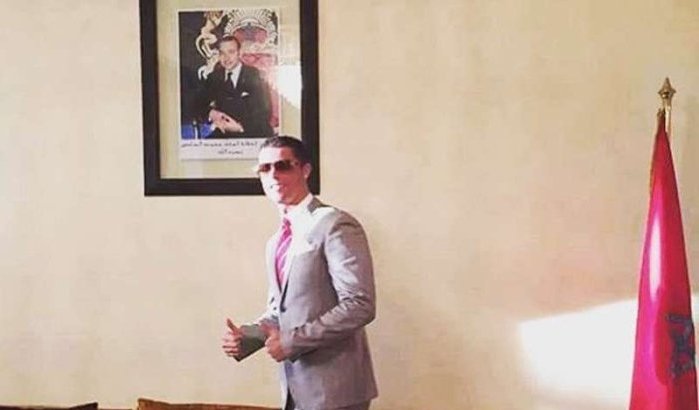 Cristiano Ronaldo heeft fun in Marokko