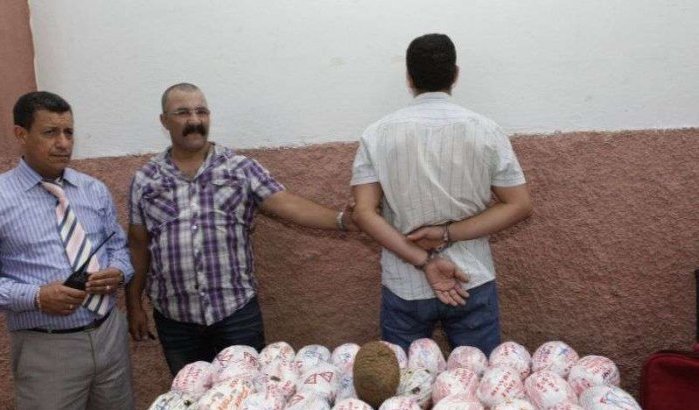 Casablanca: drie verdachten met 96 kilo drugs gepakt