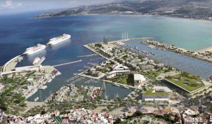 Koning Mohammed VI huldigt nieuwe jachthaven Tanger in (video)